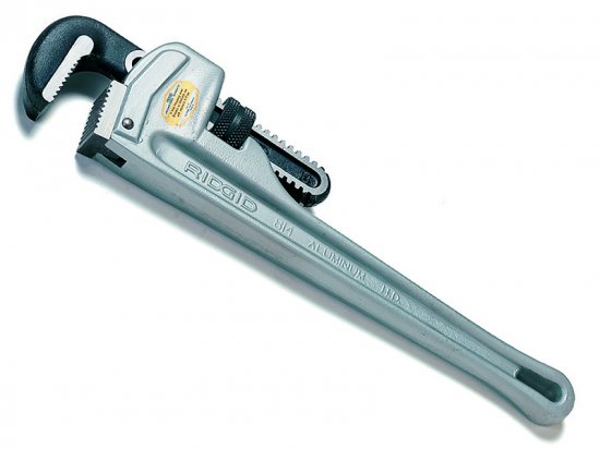 RIDGID Aluminium Straight Pipe Wrench 900mm (36in)