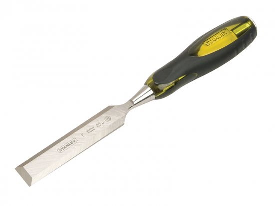 Stanley Tools FatMax Bevel Edge Chisel with Thru Tang 35mm (1.3/8in)