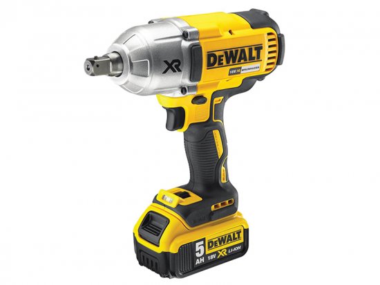 DeWalt DCF899P2 XR 1/2in Brushless High Torque Impact Wrench 18V 2 x 5.0Ah Li-ion