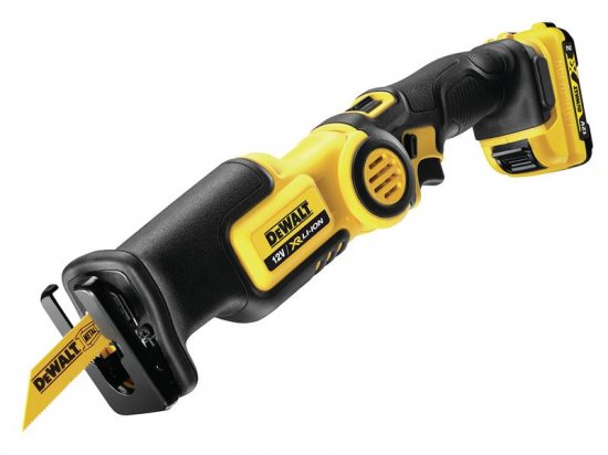 DeWalt DCS310D2 Cordless Pivot Reciprocating Saw 12V 2 x 2.0Ah Li-ion