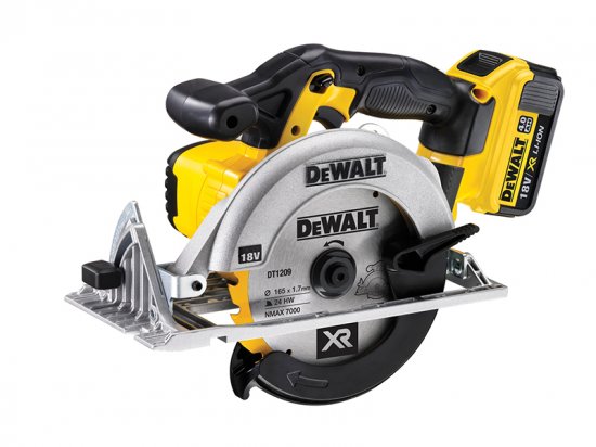 DeWalt DCS391M2 Premium XR Circular Saw 165mm 18V 2 x 4.0Ah Li-ion