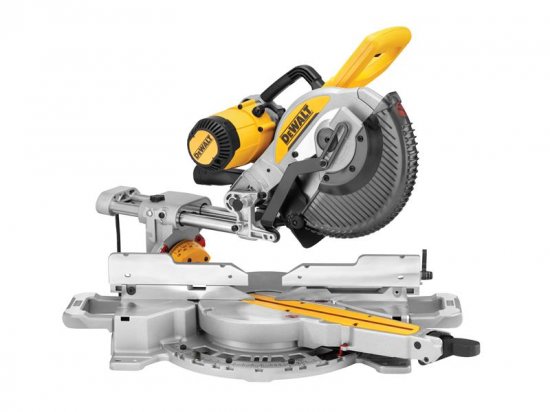 DeWalt DWS727 XPS Double Bevel Slide Mitre Saw 250mm 1675W 240V