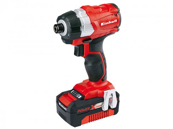 Einhell TE-CI 18 Li BL Power X-Change Impact Driver 18V 1 x 4.0Ah Li-ion