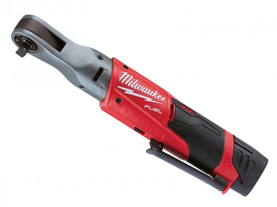 Milwaukee M12 FIR38-2 FUEL Sub Compact 3/8in Impact Ratchet 12V 1 x 2.0Ah Li-ion