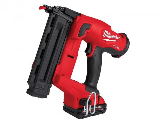 Milwaukee M18 FN18GS-202X FUEL Finish Nailer 18V 2 x 2.0Ah Li-ion