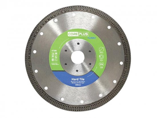 CorePlus HT200 Hard Tile Turbo Diamond Blade 200mm