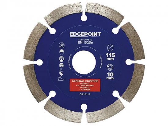 EdgePoint GP10115 General-Purpose Diamond Blade 115mm