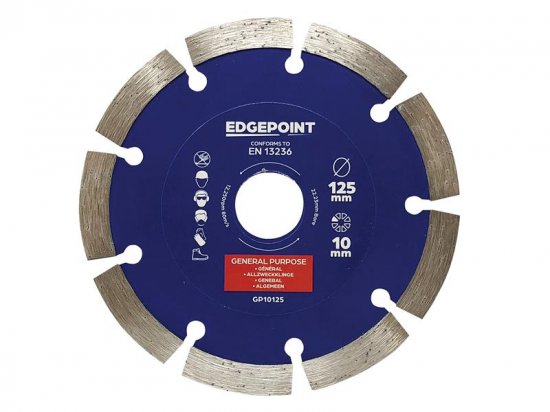 EdgePoint GP10125 General-Purpose Diamond Blade 125mm