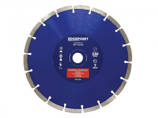 EdgePoint GP7230 General-Purpose Diamond Blade 230mm