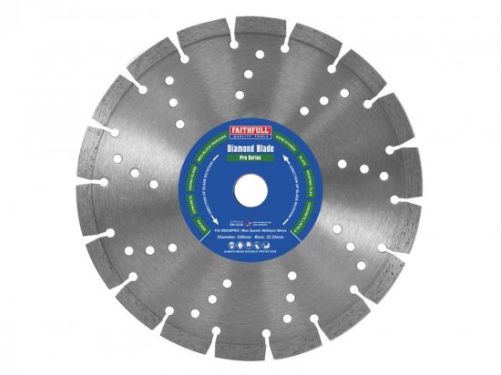 Faithfull Professional Diamond Blade 230 x 22mm