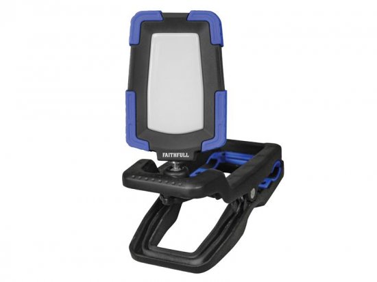 Faithfull Rechargeable Clip Light 10W