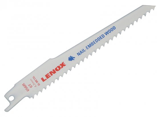 Lenox 20572-656R Wood Cutting Reciprocating Saw Blades 150mm 6 TPI (Pack 5)