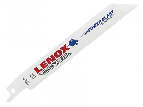 Lenox 20566-618R Metal Cutting Reciprocating Saw Blades 150mm 18 TPI (Pack 5)