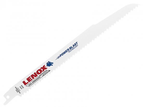 Lenox 20582-956R Wood Cutting Reciprocating Saw Blades 230mm 6 TPI (Pack 5)