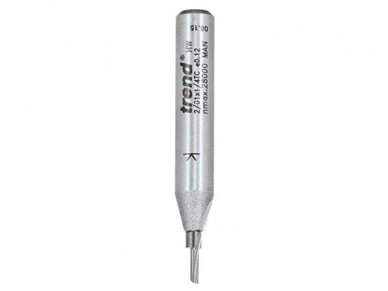 Trend 2/01 x 1/4 TCT Single Flute Cutter 1.5 x 6.0mm