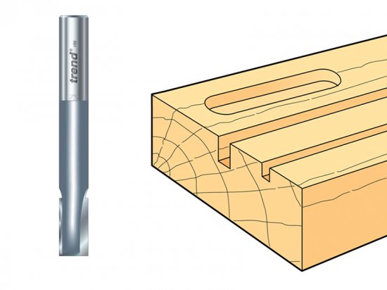 Trend 3/20L x 1/4 TCT Two Flute Pocket Cutter 6.3 x 16mm