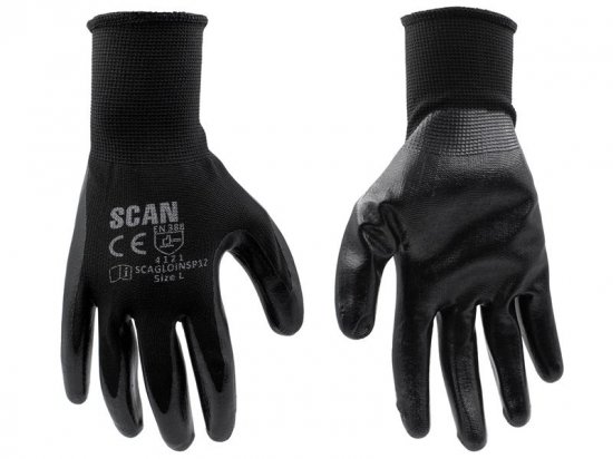 Scan Seamless Inspection Gloves - Various Sizes