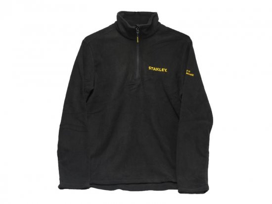 Stanley Gadsden 1/4 Zip Micro Fleece Black - Various Sizes