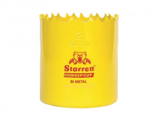 Starrett DCH0296 Deep Cut Bi-Metal Holesaw 65mm