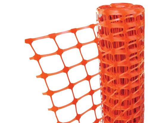 Faithfull Orange Barrier Fencing 1m x 50m