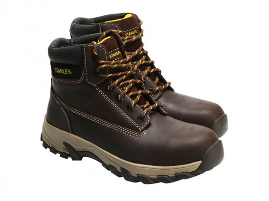 Stanley Tools Tradesman SB-P Safety Boots Brown UK 6 EUR 39/40