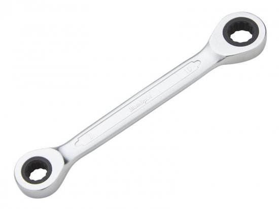 BlueSpot Tools Double End Ratchet Spanner (8-10mm)