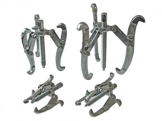 Faithfull Bearing Puller Set - 4 Piece (75/100/150/200mm)