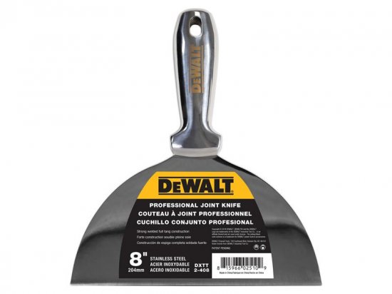 DeWalt Stainless Steel Jointing/Filling Knife 200mm (8in)