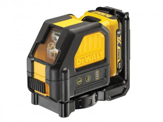 DeWalt DCE088D1G Self-Levelling Green Cross Line Laser 12V 1 x 2.0Ah Li-ion