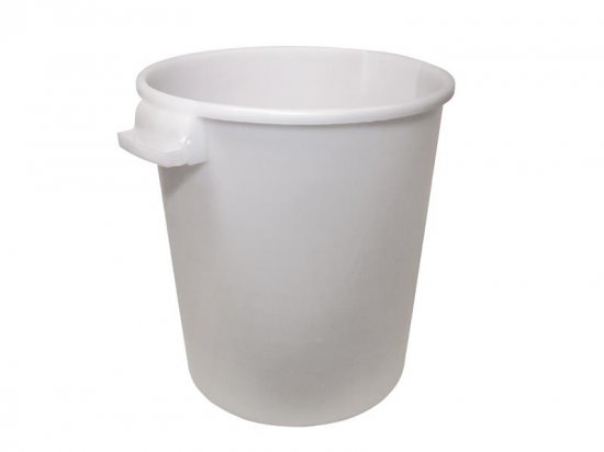 Faithfull Builder's Bucket 50 litre (10 gallon) - White