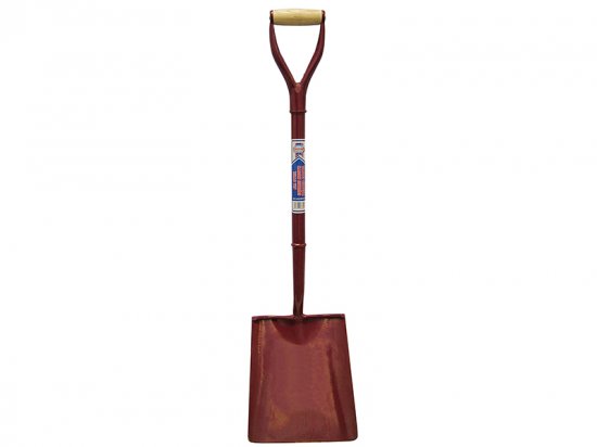 Faithfull All-Steel Shovel Square No.2 MYD Treaded