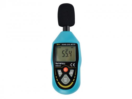 Faithfull Digital Sound Level Meter