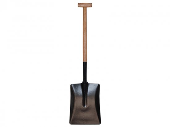 Faithfull Open Socket Square Shovel No.4 T-Handle