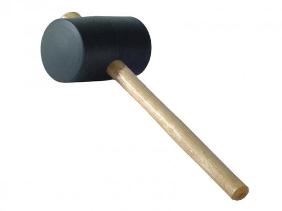 Faithfull Rubber Mallet - Black 567g (20oz)