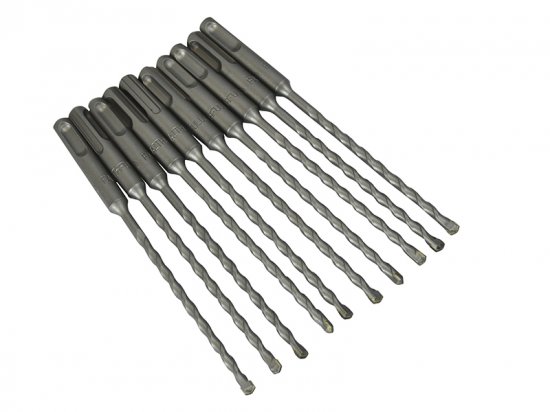 Faithfull SDS Plus Drill Bit 5.5mm OL: 160mm WL: 100mm Bulk 10