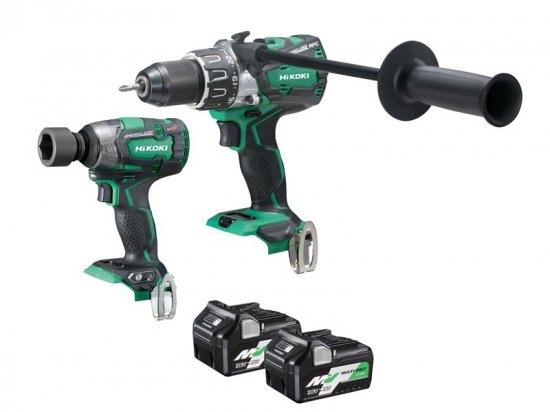 HiKOKI KC18DPLJBZ Twin Pack 18V 2 x Multi Volt Li-ion