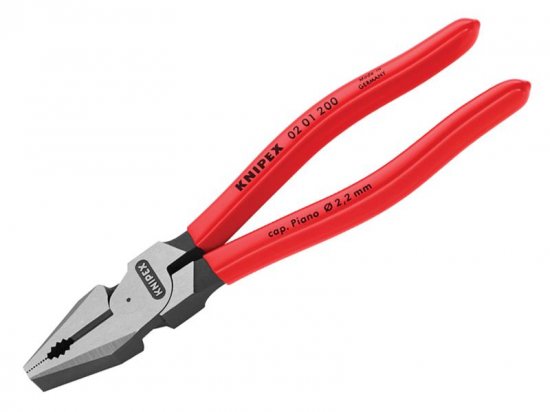 Knipex High Leverage Combination Pliers PVC Grip 200mm (8in)