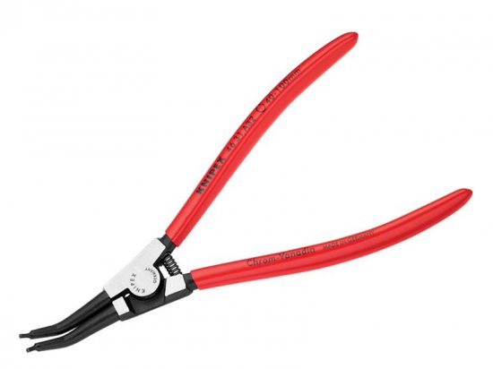 Knipex Circlip Pliers External 45 Bent Tip 40-100mm A32