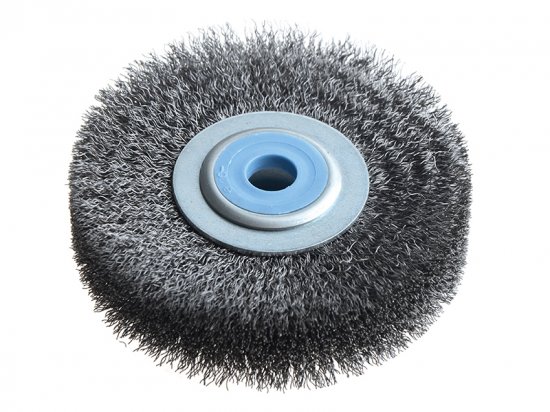 Lessmann Wheel Brush D80mm x W18-20 x 10 Bore Steel Wire 0.20