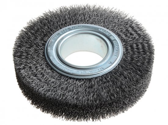 Lessmann Wheel Brush D150mm x W30-32 x 50 Bore Set 3 Steel Wire 0.30