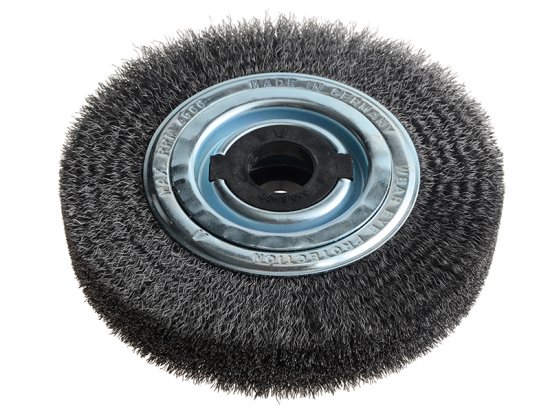 Lessmann Wheel Brush D200mm x W40-45 x 80 Bore Set 4 +1 Steel Wire 0.30