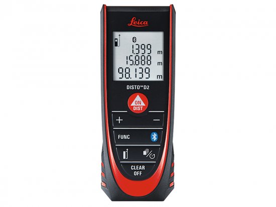 Leica Geosystems DISTO D2 Laser Distance Meter 100m Bluetooth