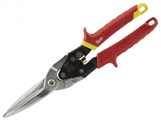 Milwaukee Metal Aviation Snips Extra Long Straight Cut