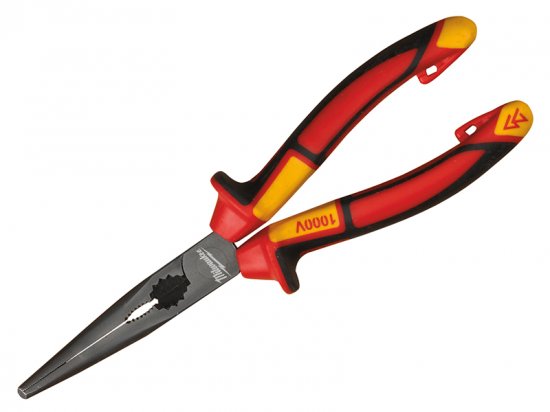 Milwaukee VDE Long 45 Round Nose Pliers 205mm
