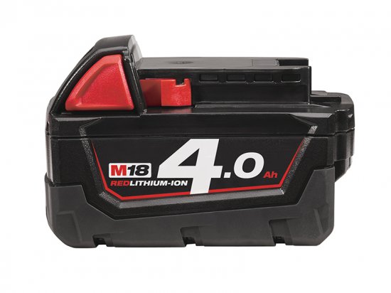 Milwaukee M18 B4 REDLITHIUM-ION Slide Battery Pack 18V 4.0Ah Li-ion