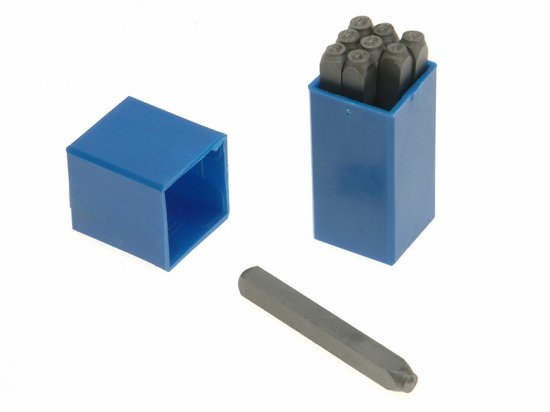 Priory 180- 3.0mm Set of Number Punches 1/8in