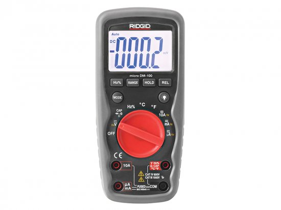 RIDGID DM-100 Micro Digital Multimeter 37423