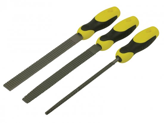 Stanley Tools Handled Rasp Set, 3 Piece