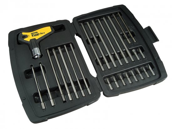 Stanley Tools FatMax T-Handle Ratchet Power Key Set, 27 Piece