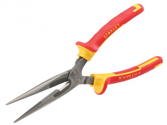 Stanley Tools FatMax Long Nose Pliers VDE 200mm